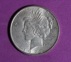 1922-D PEACE SILVER DOLLAR #P34642