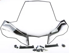 Powermadd 24570 Pro Tek ATV Windshield Headlight Cut Out with Standard Mount