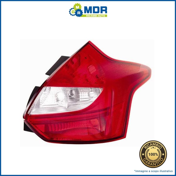 RüCklicht Rechts Weiß Rot LED - DX - FüR Ford Focus 5 P 11->13-image