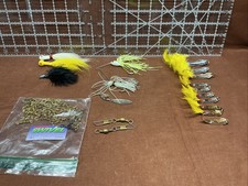 Lot of 10 TONY ACCETTA Pet Spoons #13-15 - & More Fishing Lures #8