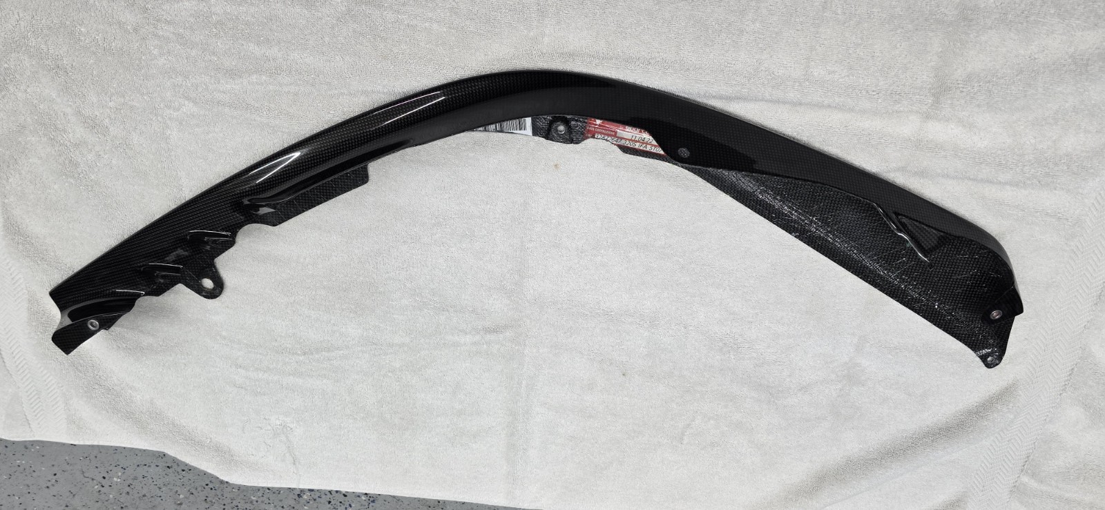 Ferrari SF90 Carbon Fiber Front Side Spoiler Splitter 872648 Front Bumper LEFT