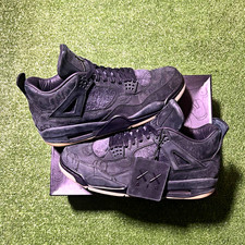 Jordan Air Jordan 4 Retro x KAWS Black Suede Limited Edition 2017 930155-001