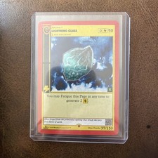 Metazoo Cryptid Nation 1st Edition Kickstarter Lightning Glass Reverse Holo