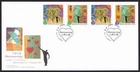 Hong Kong, 2003 Heartwarming Illustrated FDC. Special 'HEART' Handstamp