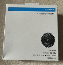 Image of Shimano CS R7000 105 11 speed cassette 11 32