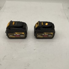 Lot Of 2 DEWALT DCB606 FLEXVOLT 20V/60V MAX 6...