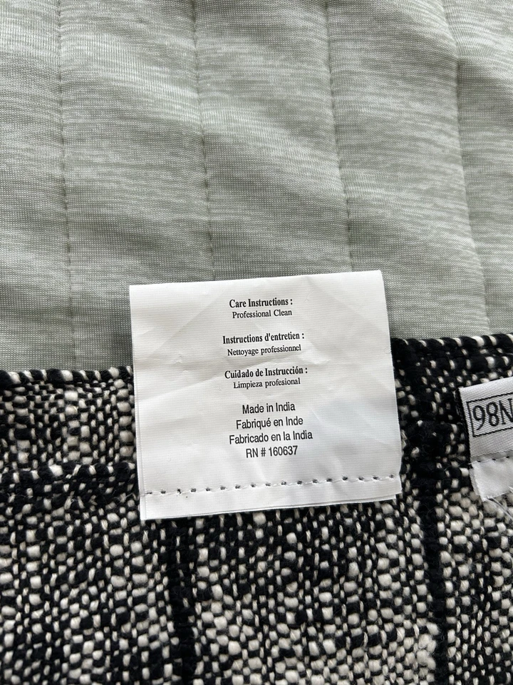 50x60 In, Boho Blanket Black/white Urban86, Decorative Throw, - Image 4 of 4