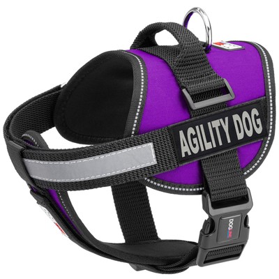 Unimax Multi-Purpose Vest Harness for Dogs and 2 Removable Agility Dog Patche...