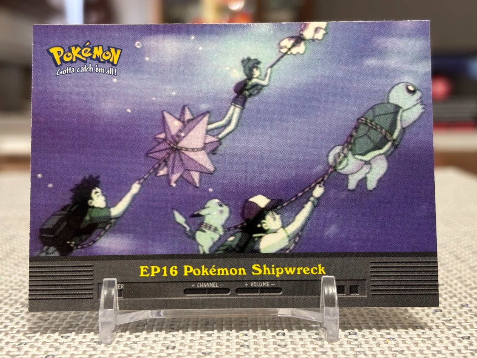 2000 Topps Pokemon Series 2 #EP16 (Pokemon Shipwreck) Blue Logo LP