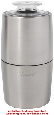 BOMANN Kaffeemühle KSW 6089 CB, 150W, Edelstahl