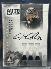 2011-12 Jonathan Quick ITG SUPERLATIVE PLUS Jersey AUTO /40