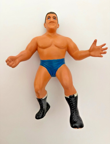 Vintage 1986 WWF LJN Bruno Samartino Wrestling Sup...