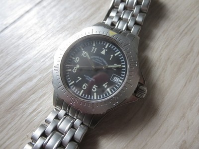 Muhle Glashutte Automatic Watch M12801 38mm w/box Germany Sapphire