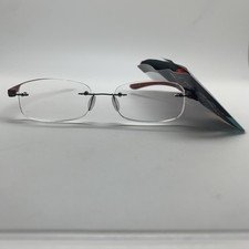FOSTER GRANT ARCHIE RED 2.75 Reading glasses READERS RIMLESS