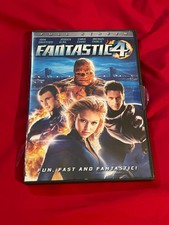 Fantastic Four (DVD, 2005, Full Screen) - 2 Disks - Used Only Once - 