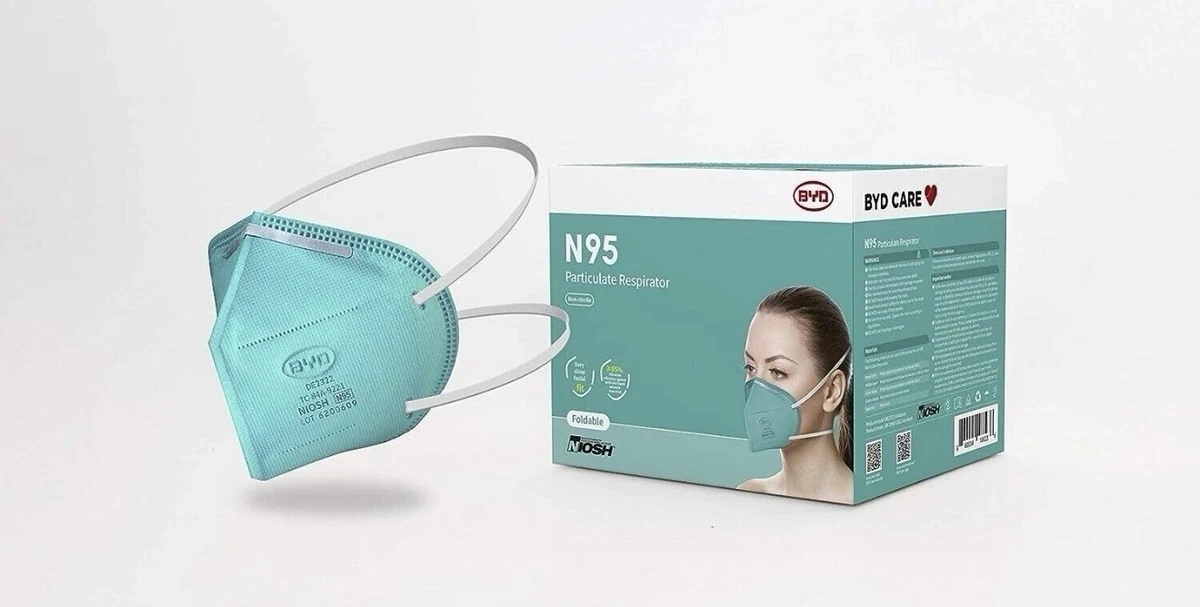 BYD Care Disposable Face Masks for sale | eBay