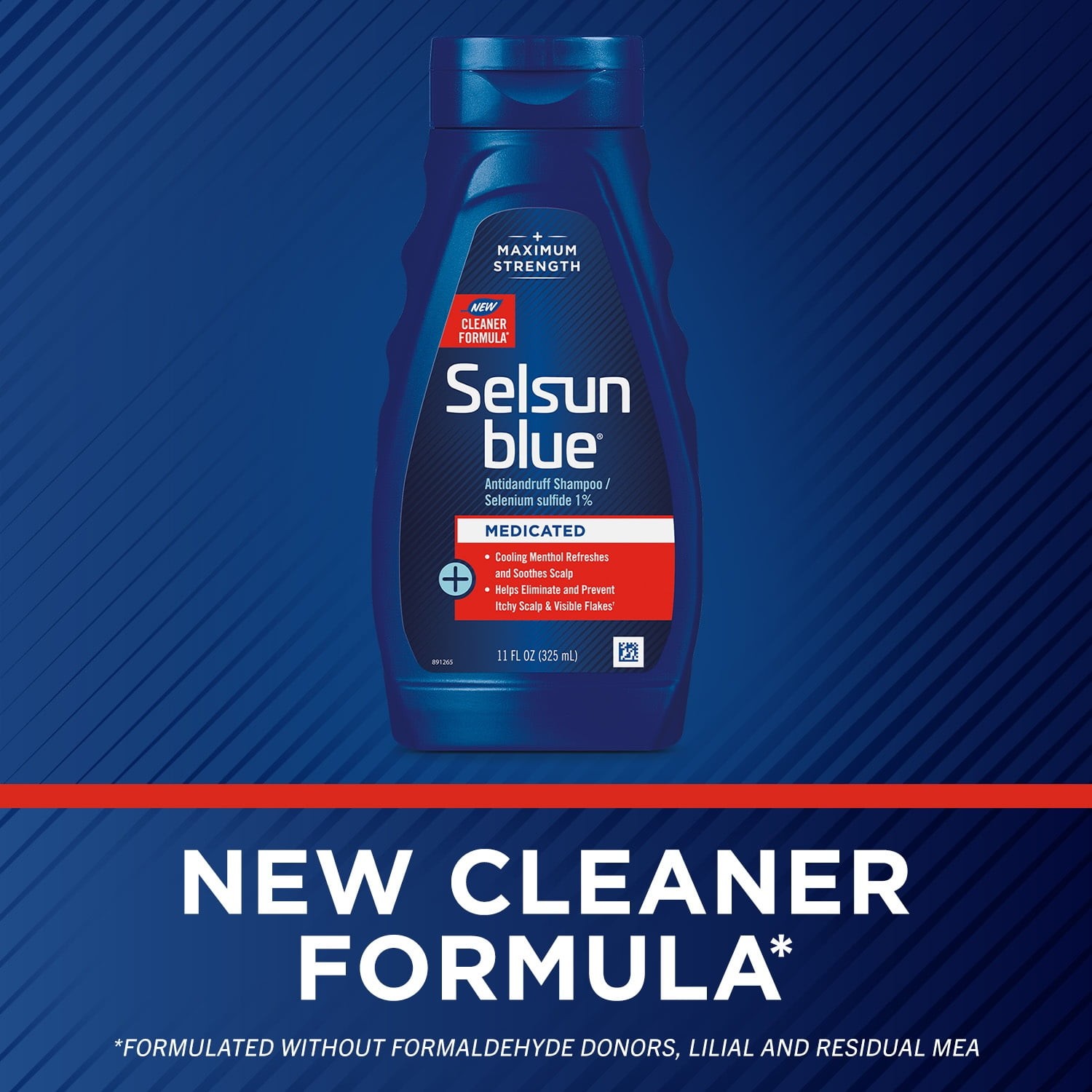 Selsun Blue Medicated Antidandruff Shampoo, 11 fl. oz.