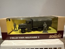 NIB COLLECTION MILITAIRE I Solido No 6029 Kaiser Jeep 2 Figures