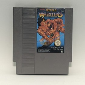 Nintendo NES Tecmo World Wrestling PAL-A (UKV) Video Game CIB [VG Condition]