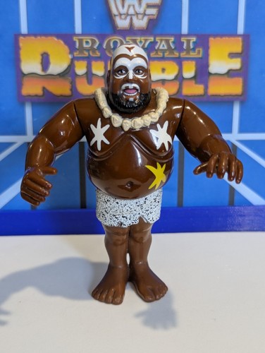 WWF Hasbro Kamala - WWE Mattel LJN Vintage Titan S...