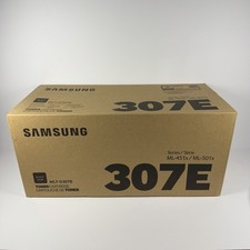 Sealed Genuine Samsung MLT-D307E 307E Black Toner Cartridge ML-451x, ML-501x