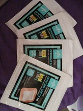Medline Optifoam Gentle LQ Silicone Faced Foam & Border 4"×4" Bandages ~4CT~