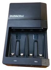 Duracell Battery Charger NiMH 2 Or 4 AAAs Or AAs CEF14NA4 Works With Contacts