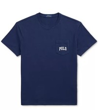 Polo Ralph Lauren Men's Classic-Fit Polo Bear Jersey T-Shirt Size XL Color Navy