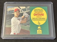 2020 Topps Archives Shohei Ohtani 1960 All-Star Rookies Black #d 37/99 60AR-SO