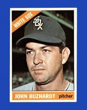 1966 Topps Set-Break #245 John Buzhardt EX-EXMINT *GMCARDS*