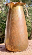 Arts & Crafts Craftsman Roycroft Signed Copper vase