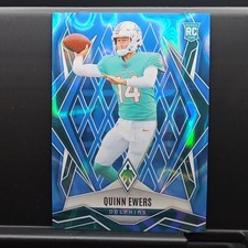 2025 Panini Phoenix Quinn Ewers Dolphins Rookie Light Blue Lava #159 /325