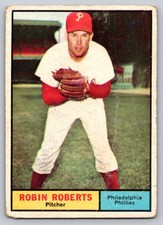 1961 Topps - #20 Robin Roberts | Philadelphia Phillies PR