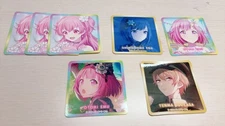 Project Sekai Square Sticker Collection Japanese Anime Trading Stickers Rare New