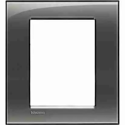 Placca Bticino LNA4826KF Livinglight 3+3 Moduli Quadra Originale