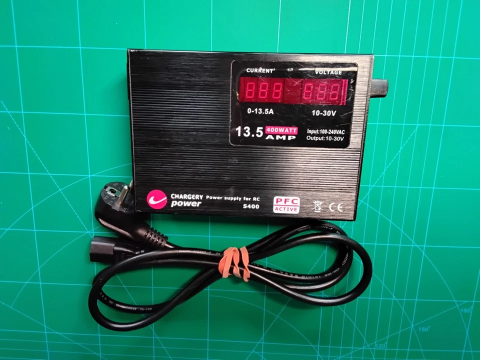 Chargery S400 V3.0 Netzteil Netzgerät 400W 10-30V f. ISDT+Junsi LiPo Ladegeräte - Bild 3 von 4