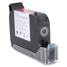 Quick Dry Solvent Ink Cartridge Black 42ml For Handheld Printers
