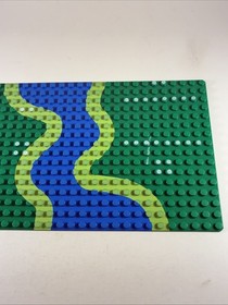 Lego 6071 Forestmen's Crossing Baseplate 16x32 3857pb02 River