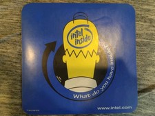 Vintage Intel Inside Matt Groening Homer Simpson 1998 Mouse Pad