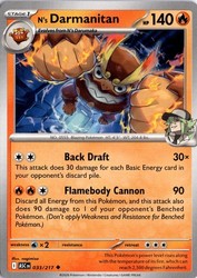 N's Darmanitan 033/217 Mega Evolution: Ascended Heroes