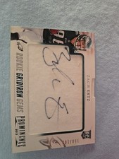 2013 Prominence RC Gridiron Gems Zach Ertz Auto 50/100 Philadelphia Eagles 