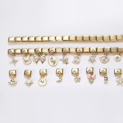 Kreativer Gold Anhänger unverwechselbares Design für modische Individuen