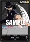 Rob Lucci (076) OP03-076 English L Pillars of Strength One Piece Card Game