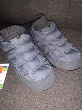 Acorn Mens Upside Down-Filled Granite Slippers  7.5 - 8.5  NEW