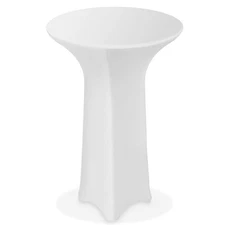 Lann's Linens - 36" Round Highboy Cocktail Table Cover, Stretch Spandex Fitte...