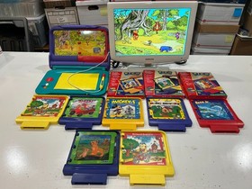 Sega Pico System Console with 9 Games Tested and Working