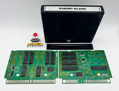 US Seller- KABUKI KLASH-MVS NEO GEO-SNK-Authentic- Tested & Working