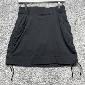 Columbia Skort Womens Small Black Omni Shield Advanced Repellency Hiking Trails