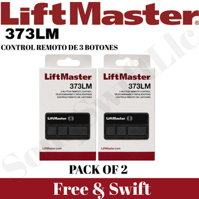 LiftMaster 373LM Remote Control | 3 Button Security+ 315MHz Garage Opener