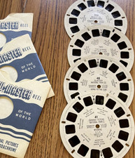 View-Master Reels of the World Lot of 4 1951 124 41 48 1411 Wisconsin